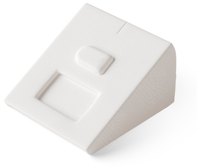 Вкладыш 03/стойка/для пирсинга/горизонтальный язычок/окошко для бирки/прорезь для нитки