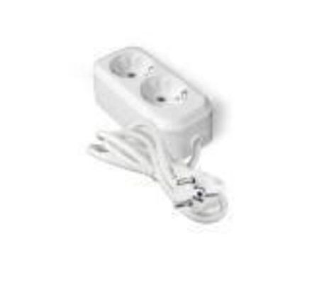 Удлинитель "UNIVersal" У10-553 ПВС 3*0,75 2гн. с/з 2м (еврослот)