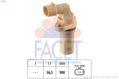 FACET - 90379-FAC - Sensor, crankshaft pulse