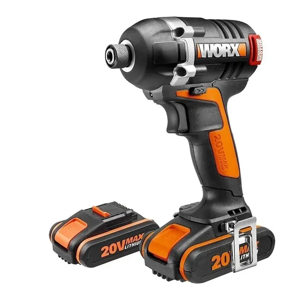 WORX WX292 аккумуляторный винтоверт (2 x 2 Ач, ЗУ)