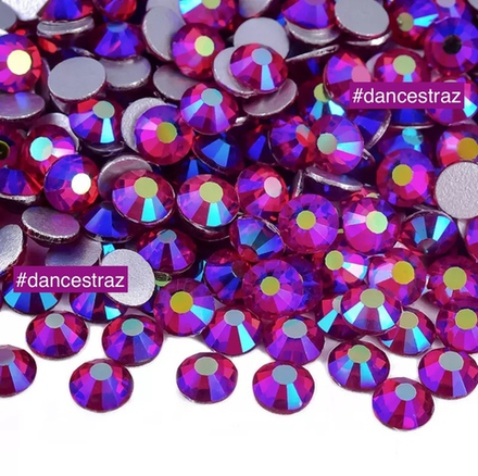 Стразы клеевые, Mid. Siam AB, P219, SS20, 1440, (F2)