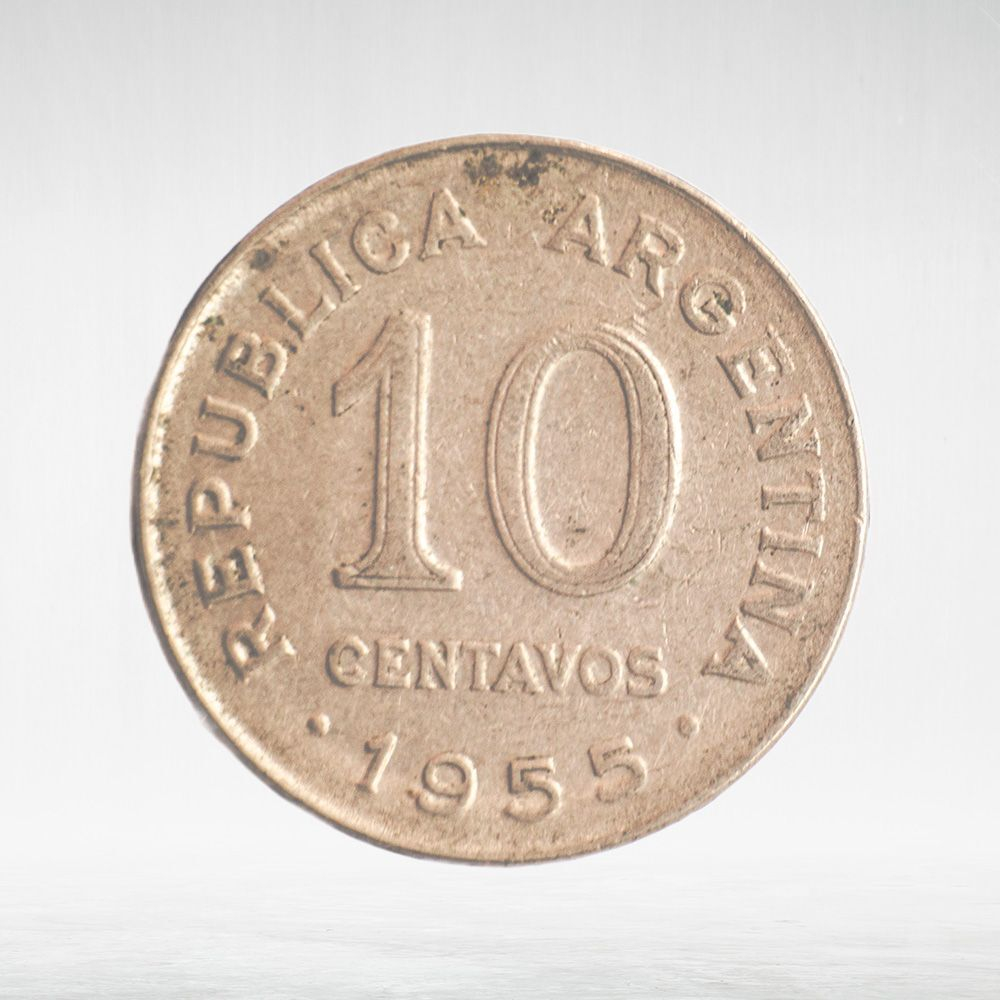 Argentina, 50 Centavos, 1955, VF