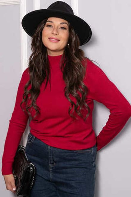 Водолазка Осенняя история (красная) Б14541-20М LT Collection