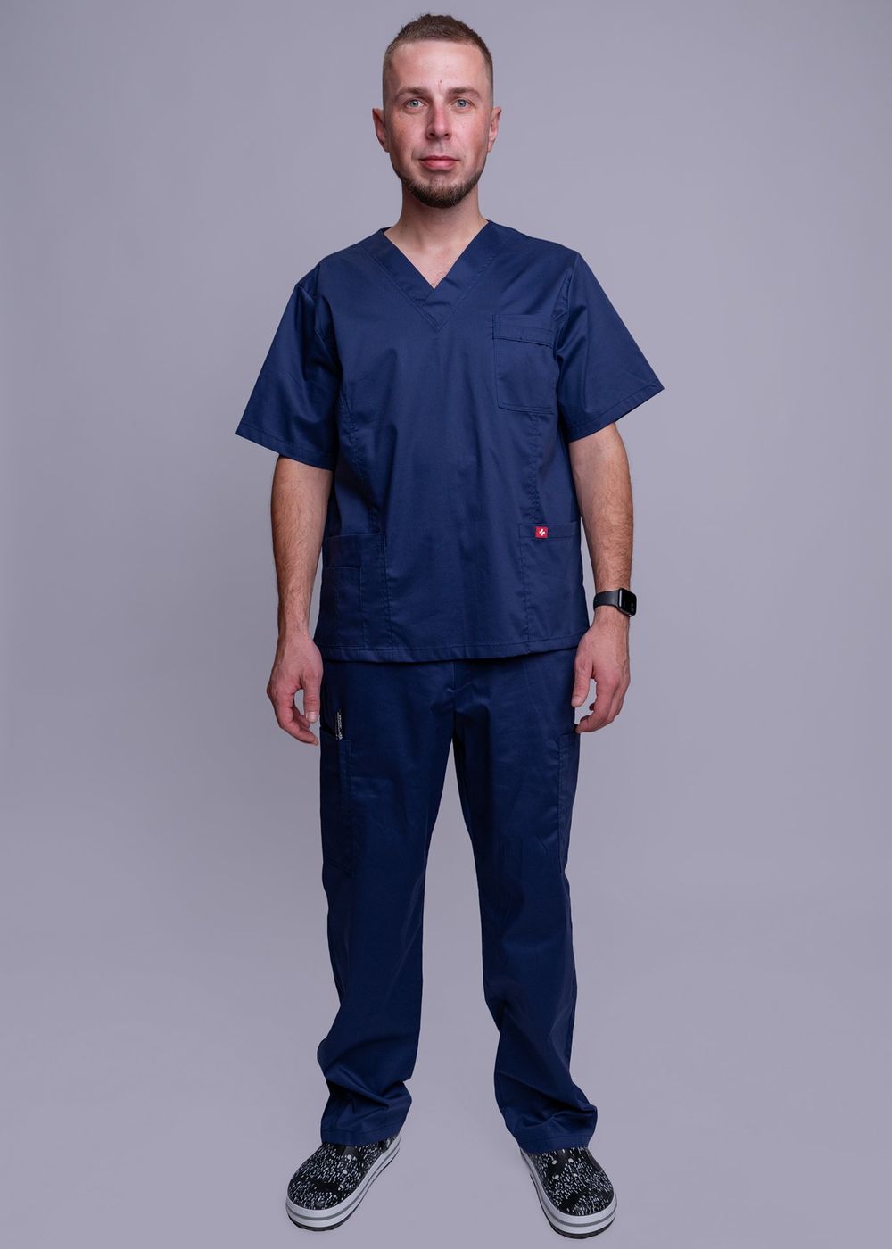 Топ мужской MedicLine т.синий