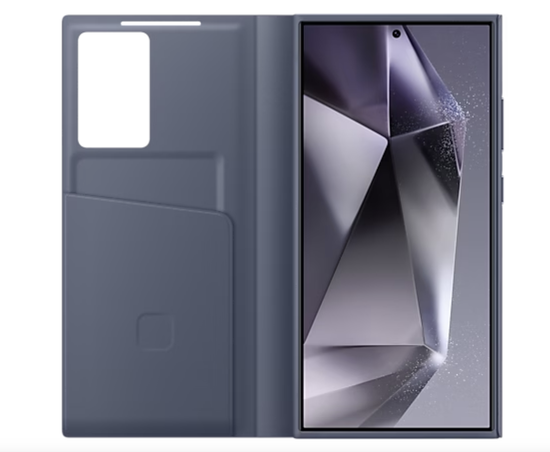 Чехол Книжка Smart View Wallet Case S24 Ultra( Фиолетовый)