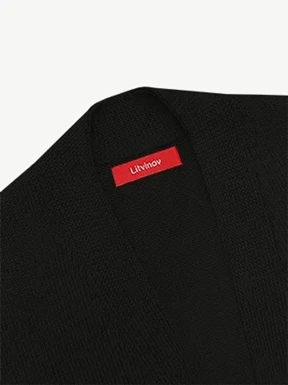 Кардиган с планкой из хлопка