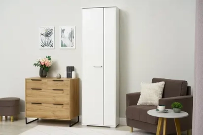 Шкаф 2-створчатый Домино А белый