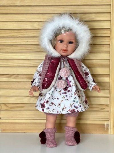 Кукла для девочки мягконабивная 35см Люсия (54037)