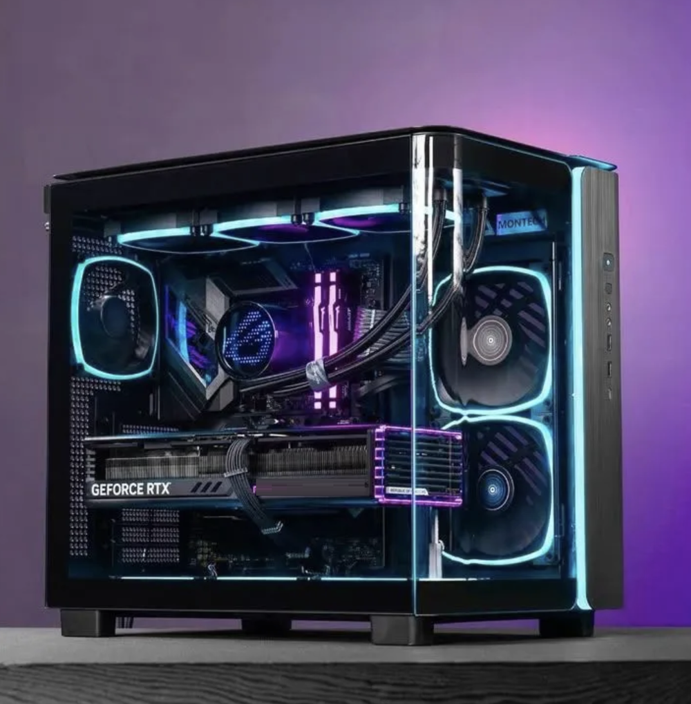 RTX5080 16Gb игровой компьютер RYZEN 7 9800X3D /X870/ 64GB DDR5/SSD 2ТБ/850W 80+ /Win 11 PRO