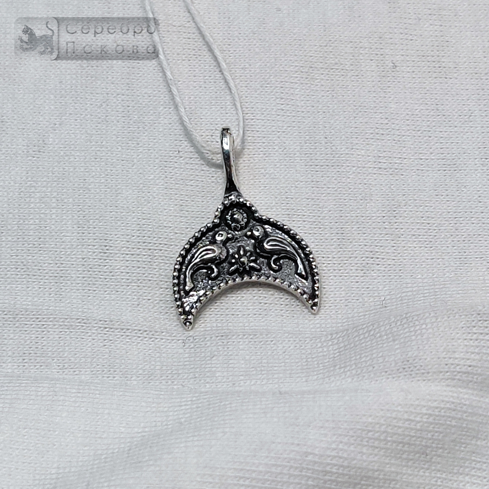 Подвеска "Лунница" малая с птичками