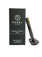 REBEL BARBER Compact Midnight Black T-образный Бритвенный станок