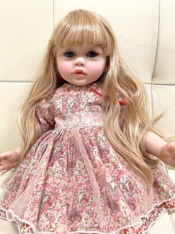 Кукла Реборн мягконабивная 60см в пакете (FA-275A1)