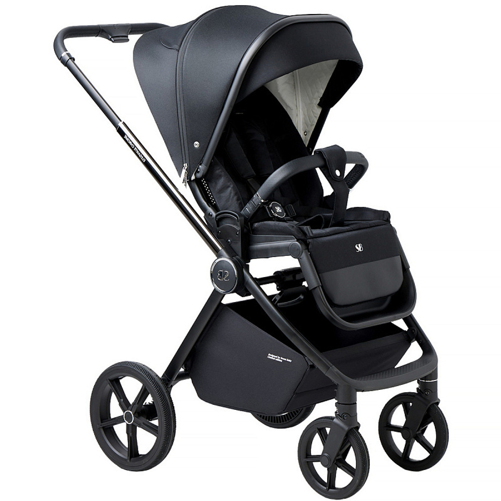 Детская коляска Sweet Baby Elegante 3 в 1 Chrome Black