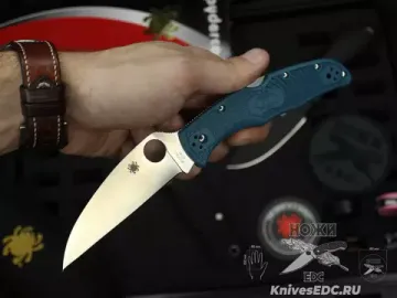 Нож складной Spyderco Endura 4 Wharncliffe K390 Cobalt 10FPWK390