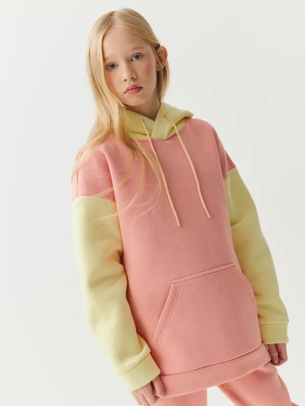 Худи колор блок 