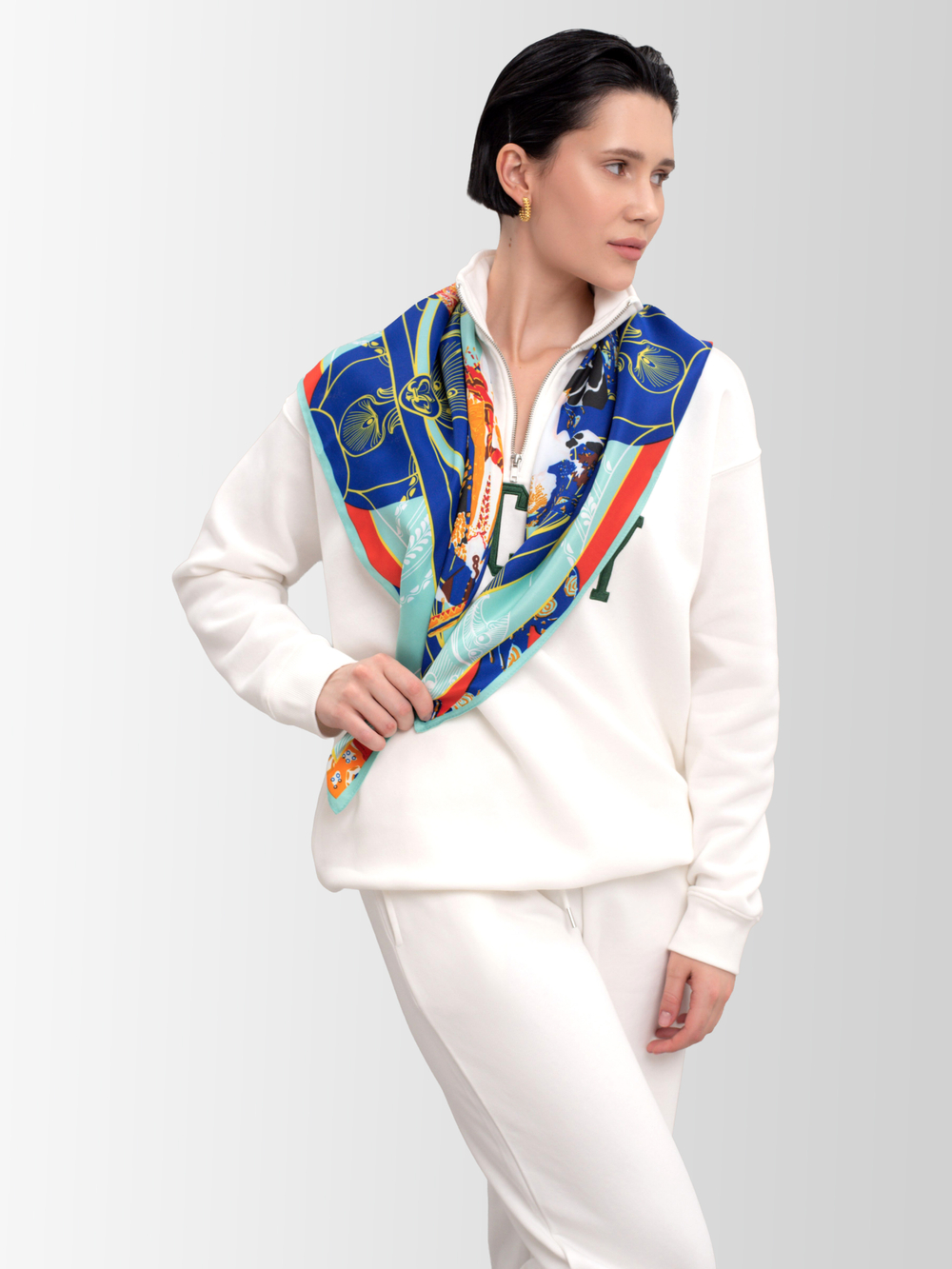 Платок «Русские сезоны. Леон Бакст»