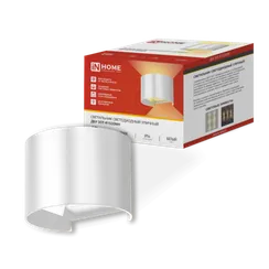 Светильник уличный светодиодный ДБУ DOT-R15W 15Вт 3000К IP54 круглый белый IN HOME