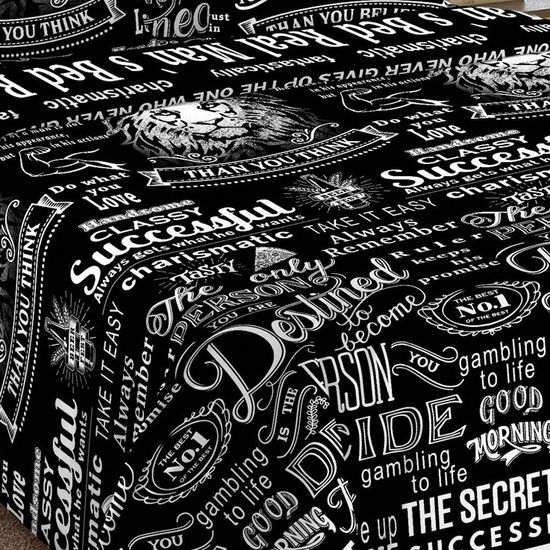 Евро комплект постельного белья Джек (Королева) перкаль