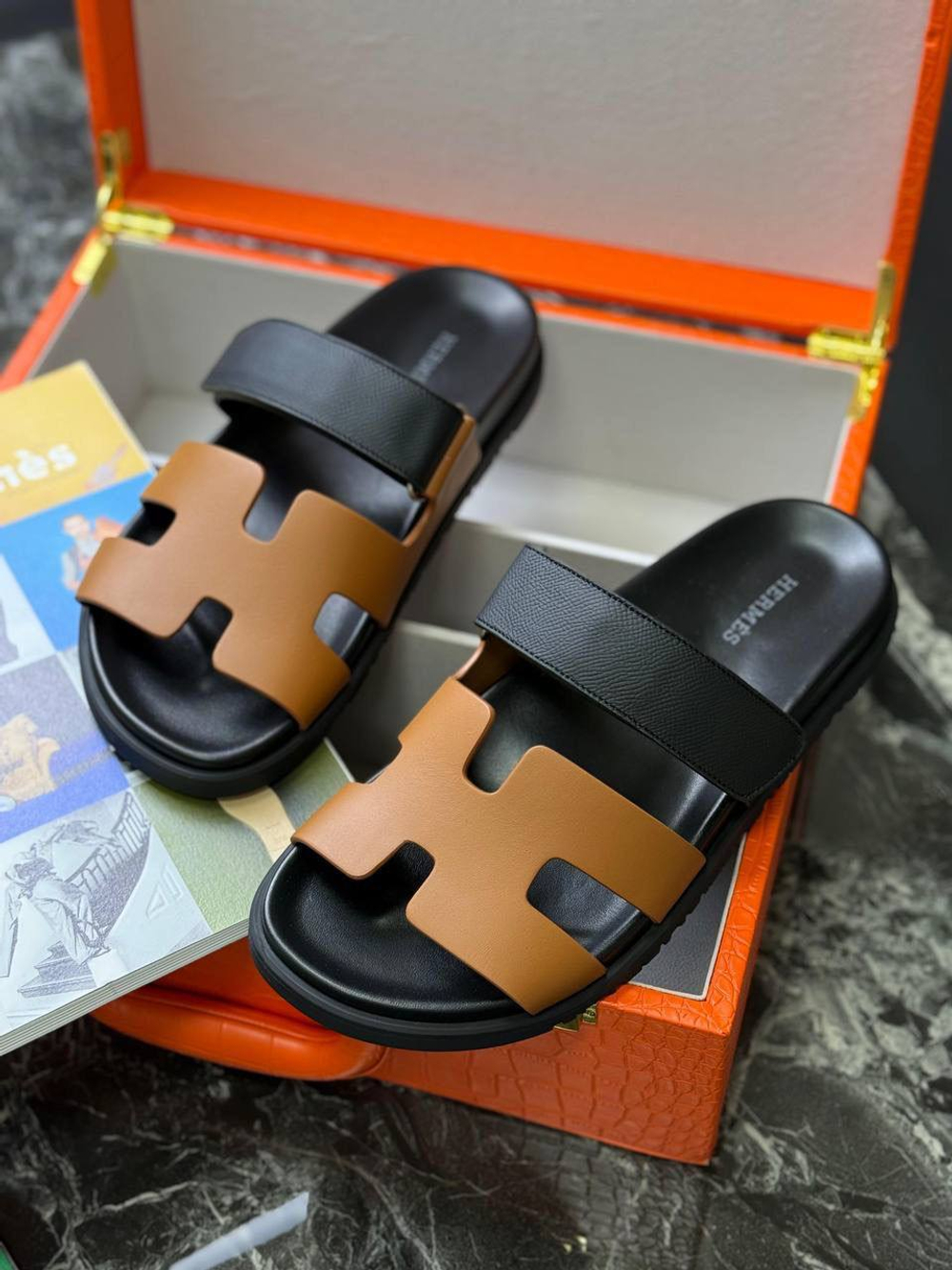 Шлепанцы Hermes