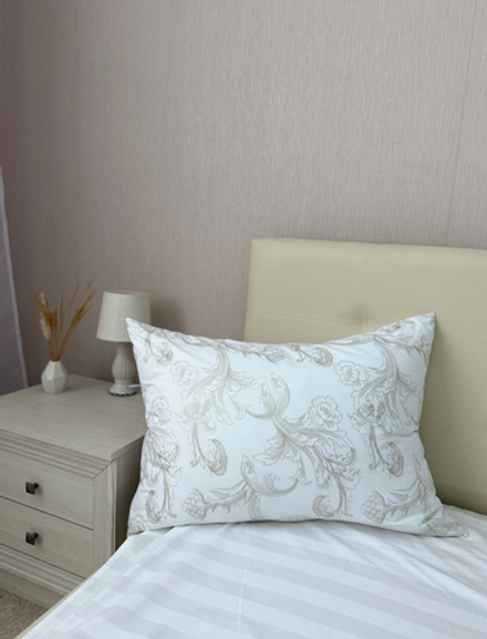 Подушка для сна "Эконом", двойной съемный чехол, полиэстер