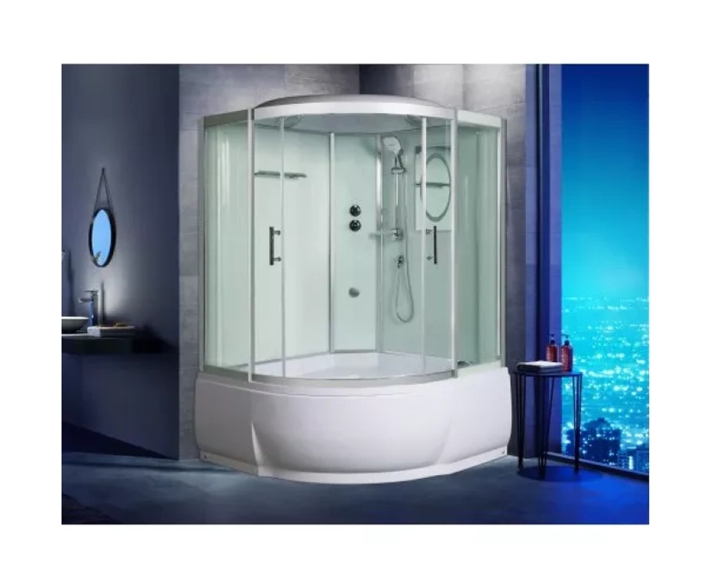 Душевая кабина WeltWasser (ВельтВассер) Emmer 11055-2, с высоким поддоном, 110x110x217