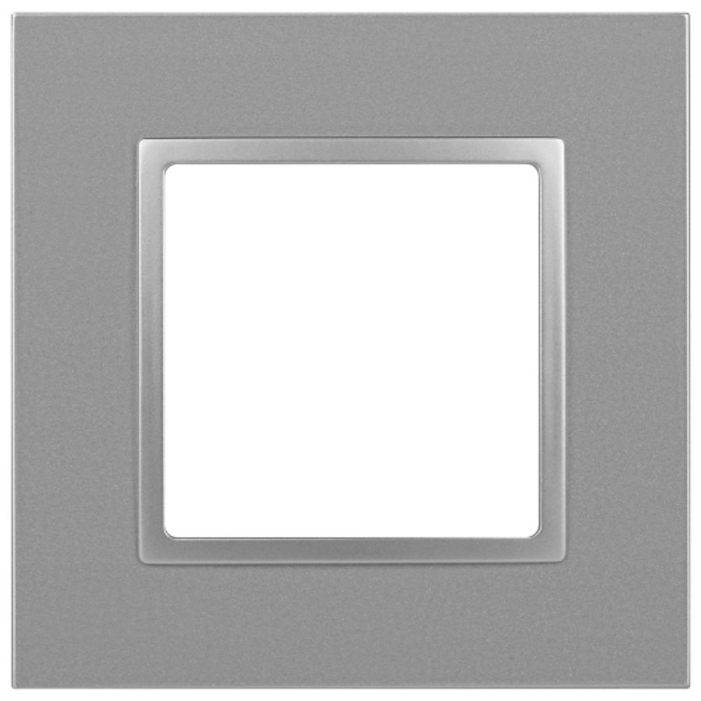 Рамка для розеток и выключателей ЭРА Elegance 14-5011-03 Classic, на 1 пост, алюминий
