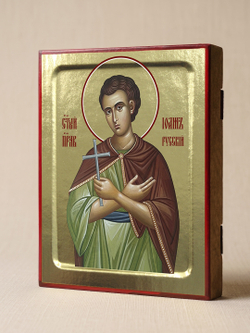 Икона Иоанна Русского, праведного на дереве: 125 х 160 (Синопсисъ)