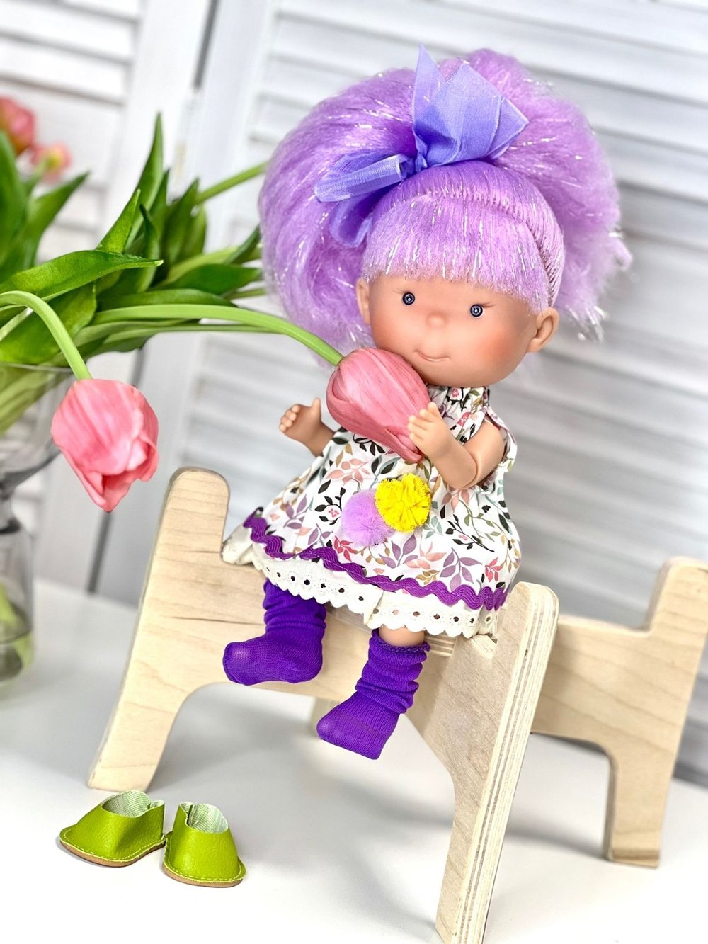 Кукла Nines виниловая 30см PIPPA шарнирная (2900K)