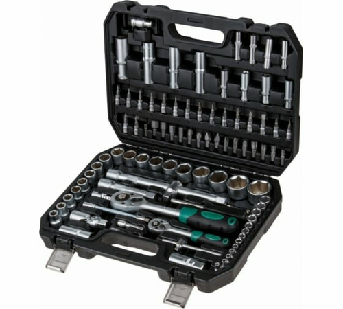 Набор инструментов Волат 18510-94, 94 предм., черный