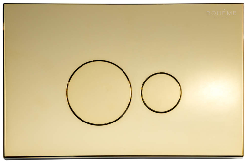 Кнопка для инсталляции Boheme, пластик GOLD