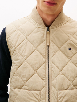 Утепленный жилет Tommy Hilfiger Water-Repellent Insulated Quilted Vest Sandalwood
