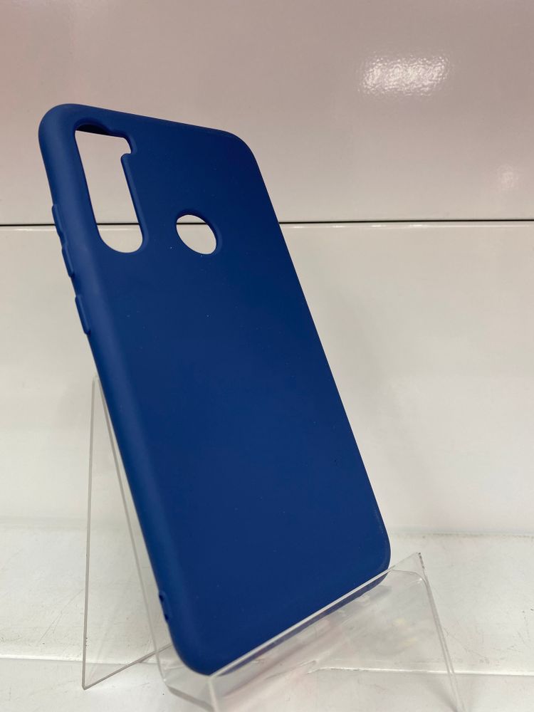Чехол силиконовый XIAOMI Redmi Note 8 синий