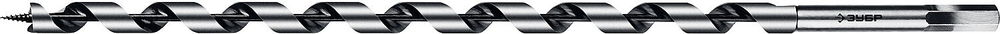 ЗУБР 10x450/360мм, сверло левиса по дереву, шестигранный хвостовик