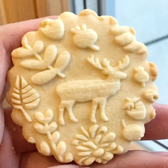 Малая скалка с узором Лесные зверушки