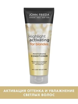 John Frieda Sheer Blonde Увлажняющий активирующий кондиционер для светлых волос 250 мл