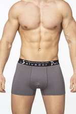 Мужские трусы-боксеры в крапинку (Размер: M) (Цвет: синий)