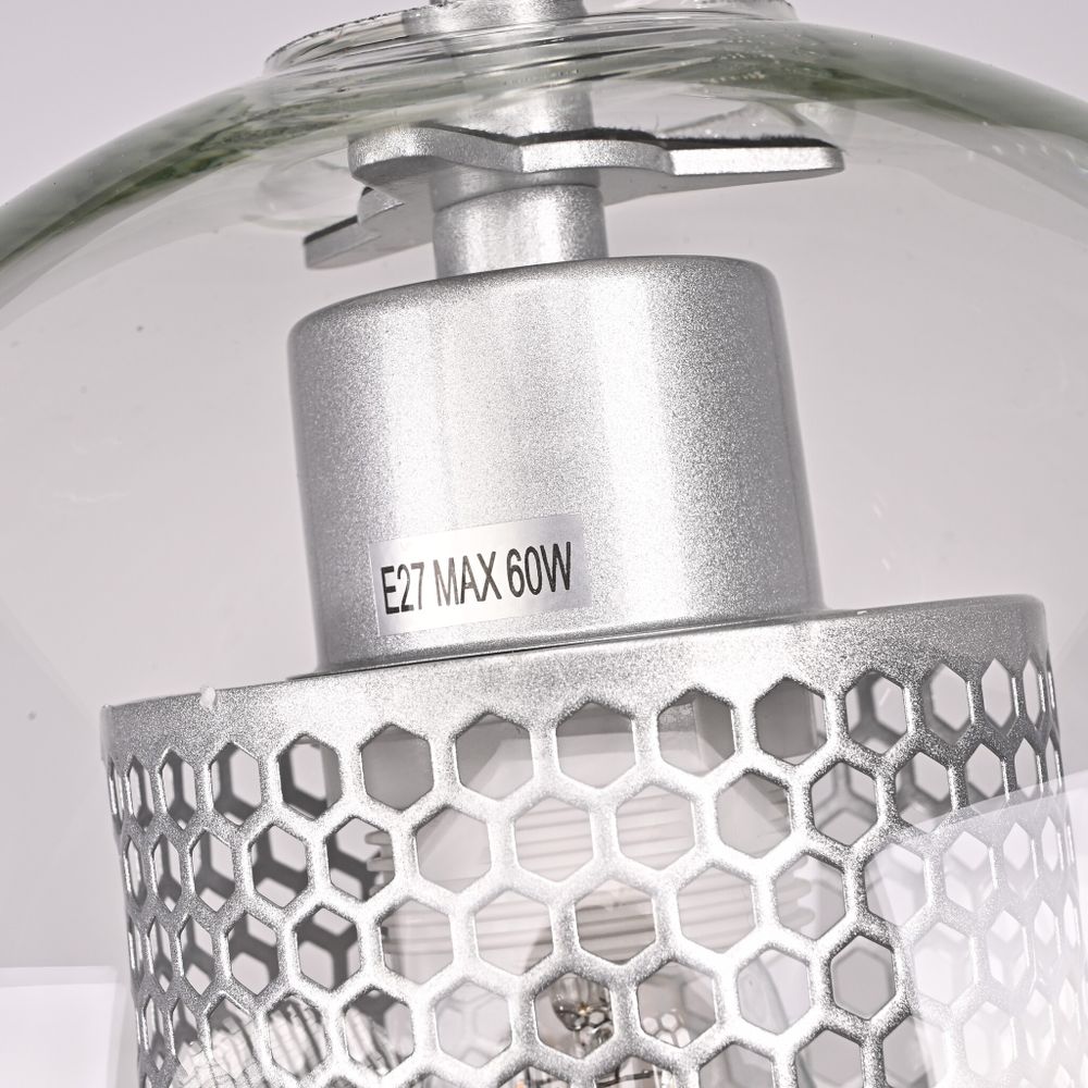 Подвесной светильник CATCH silver D20