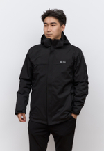 Куртка на флисе ARGYMAQ EXPLORER BLACK