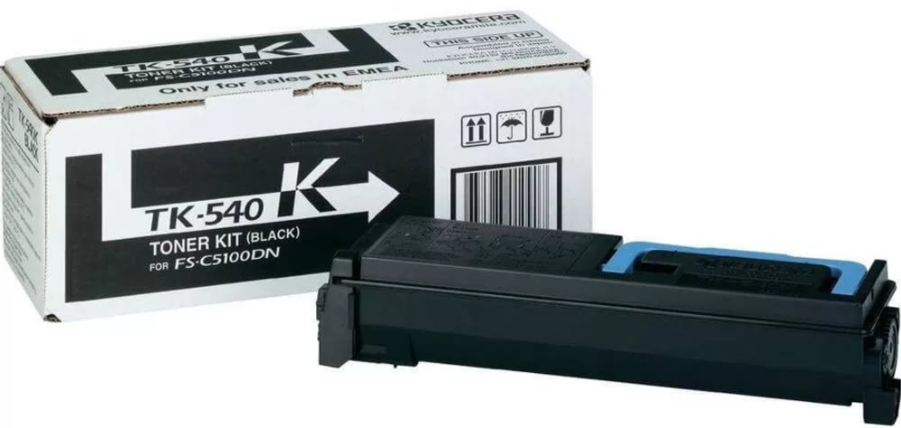 TK-540K Тонер-картридж с чипом чёрный (Original)