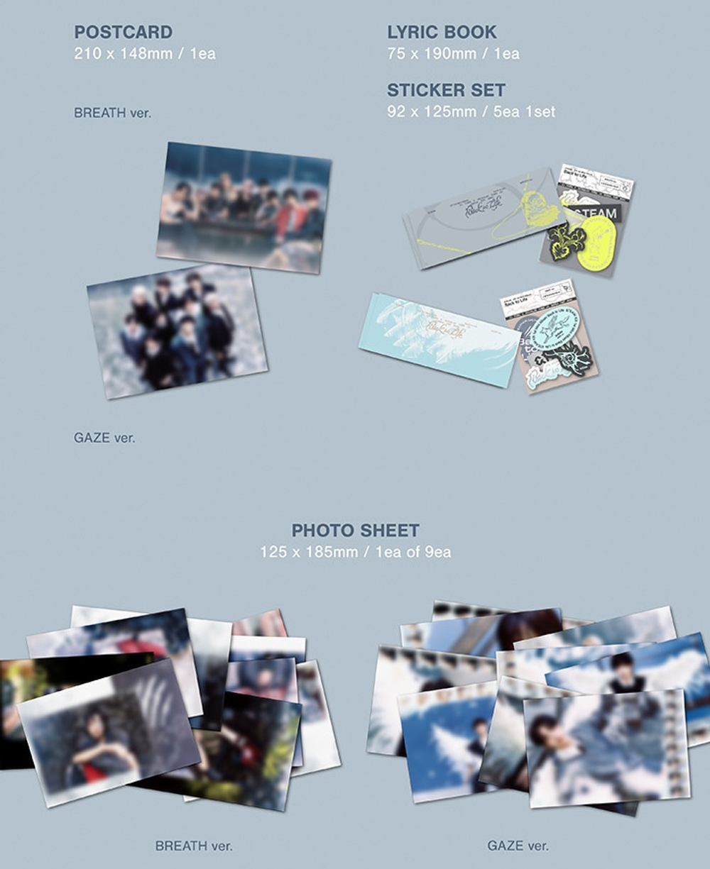 Альбом &TEAM - KR 1st Mini Album Back to Life