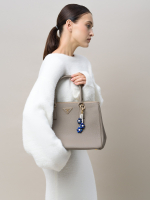 Брелок Flowers с лазуритом Gold