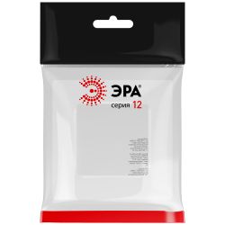 Рамка для розеток и выключателей ЭРА Серия 12 12-5201-01 на 1 пост, Классик, белый