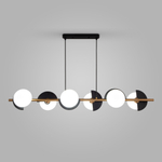 Подвесной светильник Eurosvet Moity 70149/6 черный/латунь