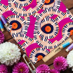 Ткань дюспо узор из рояльных клавиш