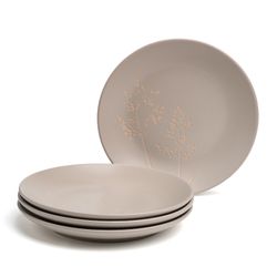 НАБОР ТАРЕЛОК ЗАКУСОЧНЫХ BRONCO "GRASSES" 4 ШТ. ДИАМЕТР=19,5 СМ