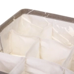 Коробка для хранения 9 ячеек «ИДЕЯДОМА», цвет серый, 28*28*11см (лейбл Селфи)