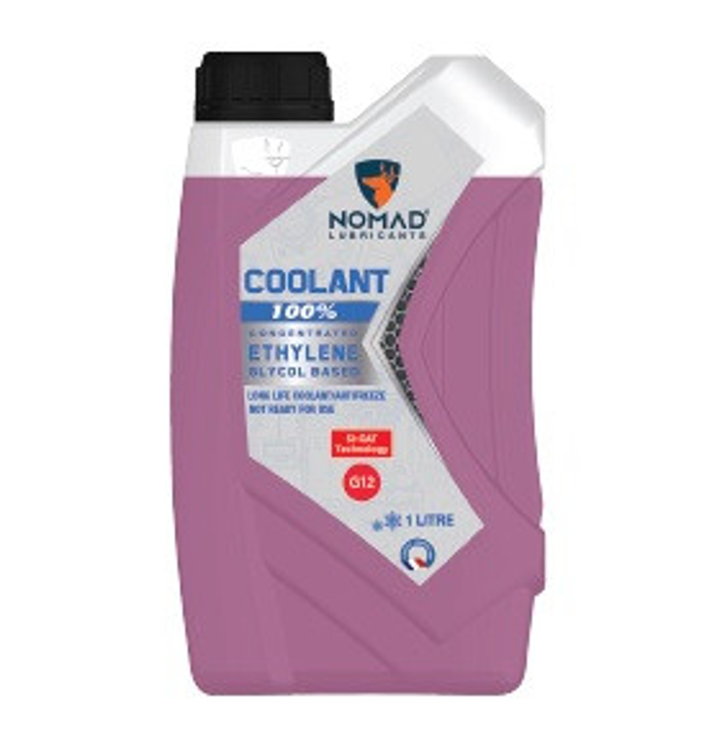 Охлаждающая жидкость NOMAD концентрат G12 1 л.