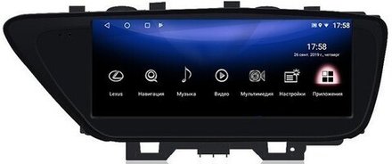 Магнитола для Lexus ES 2012-2018 (шайба) - Carmedia BNR-16ESQ монитор 10.25", Android 10, 8Гб+128Гб, CarPlay, 4G SIM-слот