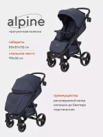 Коляска детская RANT basic "ALPINE" RA450