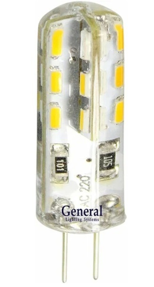 Лампа светодиод. G -4  3 Вт  220 в GENERAL